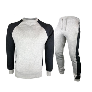 ชุดกีฬามะกอกฝ้ายขนแกะออกกำลังกายติดตามชุด - Product Image 6