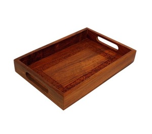 Plus poli de qualité et personnalisé et Offre Spéciale rustique style créatif de haute qualité rectangulaire et plateau en bois - Product Image 2