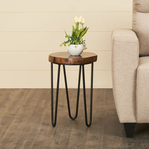 Clairemont <b>Round</b> Wood <b>Round</b> <b>Table</b> Handmade Made in India Commercial Buyers For Usage Office Room New Designs Customize Size 2022 - Product Image 5