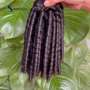 Fumi-extensiones de cabello humano, mechones de cabello humano rizado y suelto, de alta calidad, pelo virgen Fumi - Product Image 2