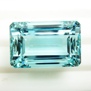 Piedra Preciosa de Aguamarina Azul Cielo, Forma Octogonal, Calibrada, Suelta, para Joyería Hecha a Mano, Piedra de Aguamarina de Alta Calidad - Product Image 4