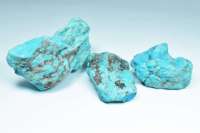 Pierre précieuse turquoise d'Arizona, pierre brute naturelle de haute qualité, provenant des mines d'Arizona, taille moyenne de 10 à 50 grammes