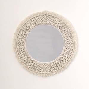 High QualityMacrame <b>Mirror</b> <b>Wall</b> <b>Hanging</b> - Product Image 1