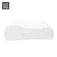 100% latex naturel oreiller de sommeil avec la forme d'onde
