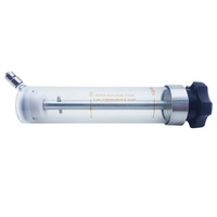 Jeringa de vidrio DGA de 100 ml para agitación industrial portátil MYRKOS MicroGC para pruebas