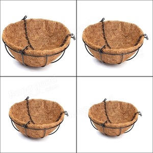 Hanging Basket with Natural Coconut Liner Coconut Coir Pots 99 Gold Data - Product Image 2