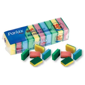 Dishwashing Sponge Parlax Colored Sponge 10 pieces High Quality Best Price Corrugated Sponge Ask Price