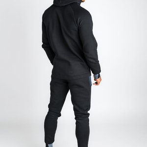 Conjunto Deportivo Sostenible de Nuevo Diseño OEM, Traje Deportivo para Hombre, Ropa Deportiva Lisa, Trajes Deportivos de Algodón/Poliéster Puro - Product Image 2