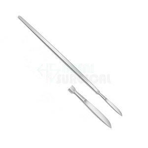 Manche de scalpel professionnel en acier inoxydable et lames couteaux à dissection CE ISO approuvé utilisation hospitalière réutilisable - Product Image 5