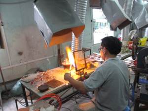 เทียนหอมถั่วเหลืองทำมือ รูปทรงมหาสมุทร ใสเหมือนเยลลี่ ของตกแต่งบ้านสำหรับวันวาเลนไทน์ - Product Image 5