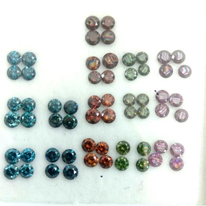 Kim Cương Tự Nhiên, Cao Cấp Vòng Cắt Mặt Kim Cương Lỏng Lẻo Màu Xanh Lá Cây 100% Kim Cương Tự Nhiên Igi Chứng Nhận Đá Tuyệt Vời Si3 I3 - Product Image 5