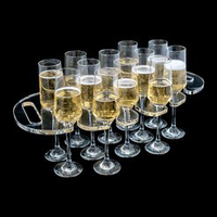 VONVIK — support pour verres à Champagne, en plastique, pour mariage