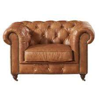 Großhandel Wohnzimmer Chesterfield Echtleder-Ecksofa-Set - Modernes Design Konvertierbares Modulares Komfortables Einzelsitz-Sofa