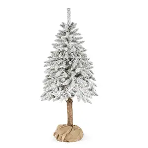 Newest Design 2021 Artificial PVC Christmas Tree 100 cm - 180 CM Snowing Fir Natural tree For Holiday Decoration