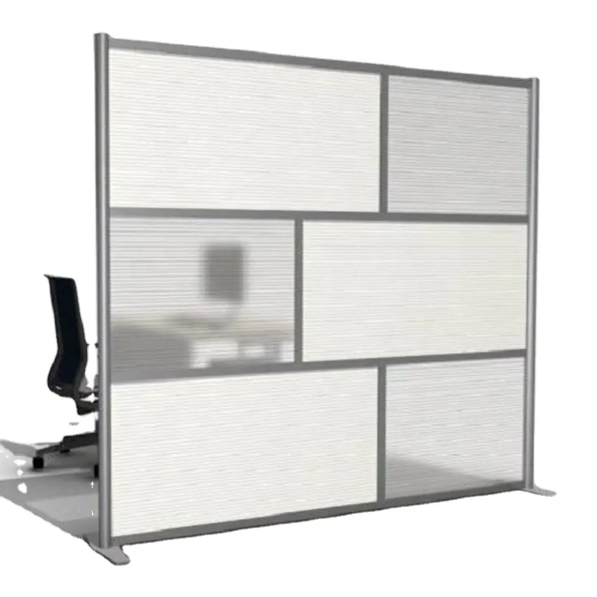 Moderne Raumteiler Mobile Büro Partition Glas Wand