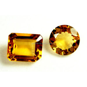 Piedra Natural tallada de citrino de 1 quilate, forma de corazón, tamaño de 10x10MM, Gema suelta de buena calidad, piedra de nacimiento, fabricación de joyería de citrino Natural - Product Image 4