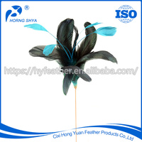 Fleur décorative fil tige plume Floral Pick pour arrangement floral approvisionnement fête de mariage vacances Vase décor à la maison