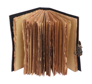 Da In Tạp Chí Phong Cách Thiết Kế Handmade Tạp Chí 200 Deckle Cạnh Trang Grimoire Bound Cổ Điển Giấy Máy Tính Xách Tay & <span class=keywords><strong>Sketchbook</strong></span> - Product Image 5