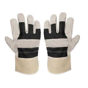 Gants de travail de sécurité supérieure Gants en cuir/jean/coton - Product Image 2