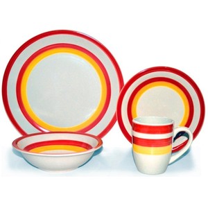 Service de table en porcelaine émaillée jetable <span class=keywords><strong>Minnie</strong></span> de 16 pièces, style minimaliste, pour les occasions de fête - Product Image 3