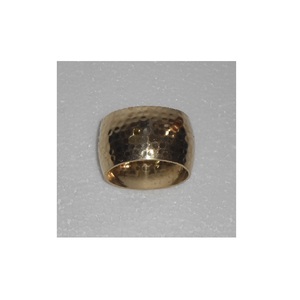 Metal Design Hot Selling Brass <b>Hammered</b> Round Metal Napkin Ring Metal Dining Table Decoration Table Setting Napkin <b>Holder</b> - Product Image 1