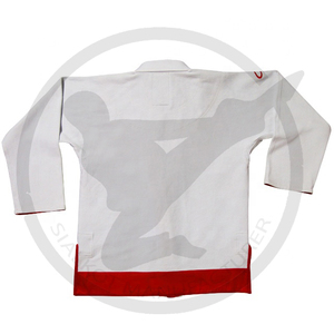 เครื่องแบบกิโมโน BJJ GI โลโก้กำหนดเองได้360กรัมคอตตอน100% ปักลายด้วยผ้า BJJ - Product Image 3