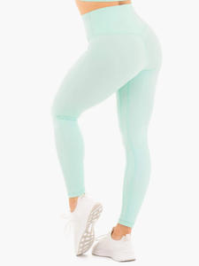 Leggings Deportivos Estándar Internacionales para Mujer, Cintura Alta, para Gimnasio, Entrenamiento, Fitness, Secado Rápido, Transpirables, Pantalones de Yoga, Ropa Deportiva para Correr - Product Image 4