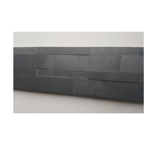 New Arrival K. Black <b>Slate</b> Peel Stick Panels Best Wholesale Price Outdoor Kitchen Exterior Antique Veneer Sheet Tile - Product Image 1