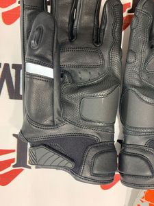 Gants de moto sportifs en cuir de haute qualité, couleur personnalisée, revêtement en polyuréthane, logo personnalisé, imperméables - Product Image 6