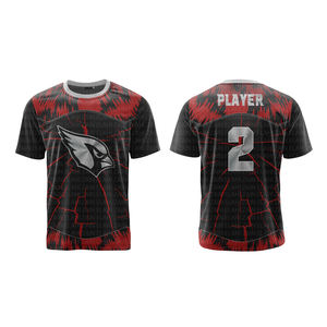 2024 diseño personalizado al por mayor sublimación personalizada correr manga corta cuello redondo entrenamiento físico camiseta deportes de secado rápido - Product Image 1