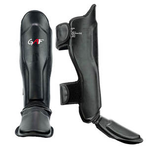 GAF Muay Thai Pads in Step Mma Protège-tibias de boxe Karaté Protège-tibias Adultes Enfants Kick Boxing - Product Image 4