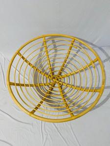 Silla de papasan de ratán natural con cojín de Indonesia - Product Image 4