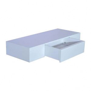 Hidden <strong>Small</strong> Drawer <strong>Floating</strong> Storage Rack Wooden Wall <strong>Shelf</strong> With Drawer - Product Image 2