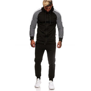 Oem barato de encargo de alta calidad para hombre Jogging ropa deportiva con capucha simple chándal - Product Image 6
