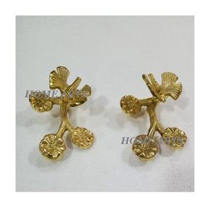 Manija de bandeja de servicio de color dorado de aluminio Manija de bandeja de servicio de último diseño para uso en restaurante de hotel en casa - Product Image 4