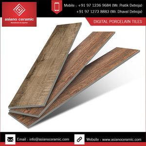 Exportateur indien Royal Wood Sandal 200x1200mm Carreaux de sol en porcelaine à bande de bois avec la meilleure finition pour le projet gouvernemental. - Product Image 4