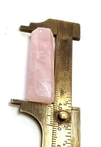 Torre de cuarzo rosa de cristal de alta calidad Cristal de alta calidad Reiki curación piedra preciosa punto obelisco torre al por mayor - Product Image 3