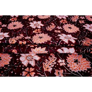 Ấn Độ Đẹp Hoa Khối In Bông Vải Cho Phụ Nữ Của Quần Áo Áo Choàng Bảng Bao Gồm Túi Gối Bao Gồm Xấu Bao Gồm Tote Túi - Product Image 4