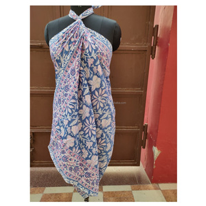 Derniers sarongs de plage imprimés d'Indonésie Sarongs paréo en gros pour adultes et filles - Product Image 5
