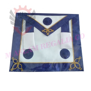 Tablier brodé à la main en bois, collège, robe complète avec badge - Product Image 5