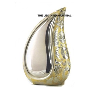 Decorative Pet Urns and Aluminum Metal Memorial Human Ashes Container Jar Pot <b>Heavenly</b> Paws Lovers <b>Dog</b> Cat 4x4x6 Inch - Product Image 5