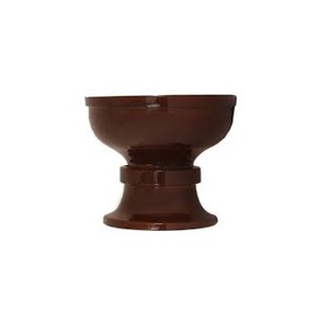 Vevor — support à gâteaux en bois avec dôme de verre, présentoir à gâteaux fait à la main avec verre, prix économique - Product Image 2