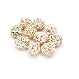 Bolas Decorativas de Ratán, Producto Artesanal Natural Hecho a Mano - Product Image 1