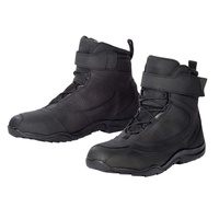 Bottes de Cowboy en cuir de vachette marron-Protection de la cheville Motocross-Accessoires Moto Racing Chaussures d'équitation pour hommes Botte avec lacets