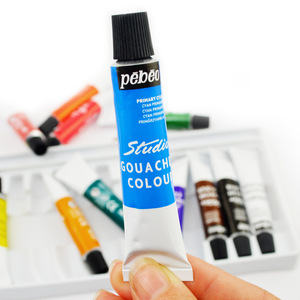 <span class=keywords><strong>Pebeo</strong></span> 12 Couleurs 12ml Vente en Gros <span class=keywords><strong>Peinture</strong></span> Gouache Professionnelle pour Artistes <span class=keywords><strong>Tube</strong></span> en Aluminium Studio pour Débutants - Product Image 5