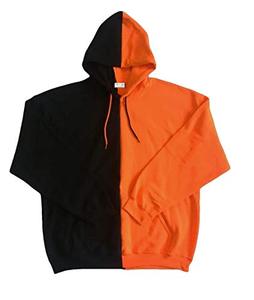 Vente en gros d'usine de sweats à capuche avec logo personnalisé 2 couleurs sweats à capuche en coton/polyester pour hommes à imprimer capuche surdimensionnée - Product Image 1