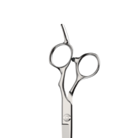 Ensemble de ciseaux de coiffure professionnels pour droitiers en acier inoxydable cobalt, manche poli miroir, lame tranchante, pointe 59-61HRC
