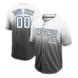 Camisas de béisbol con logotipo personalizado para hombre, ropa de softball, jersey, camisetas de softball sublimadas - Product Image 6