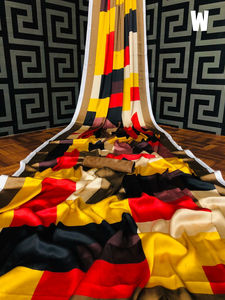 Indien Katan Saree dernier concepteur fête porter mariage dames femmes porter Georgette soie broderie travail Sari avec Blouse ethnique - Product Image 4