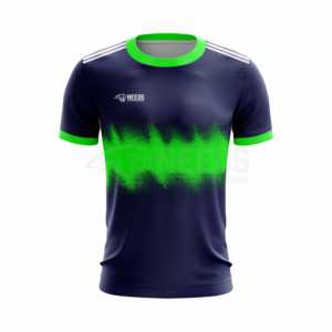 เสื้อเจอร์ซีย์ GAA 170gsm โพลีเอสเตอร์พิมพ์ซับลิเมชันออกแบบได้ตามต้องการสำหรับผู้ใหญ่ทุกเพศคอกลมคุณภาพระดับพรีเมียม - Product Image 3